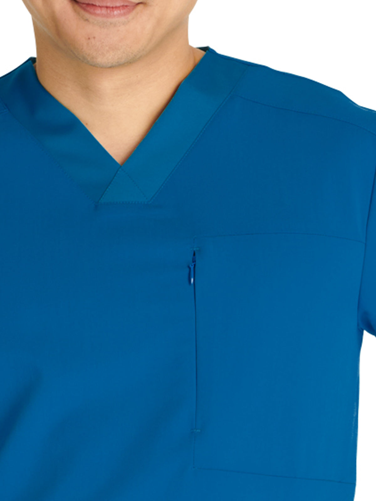 Men's V-Neck Scrub Top