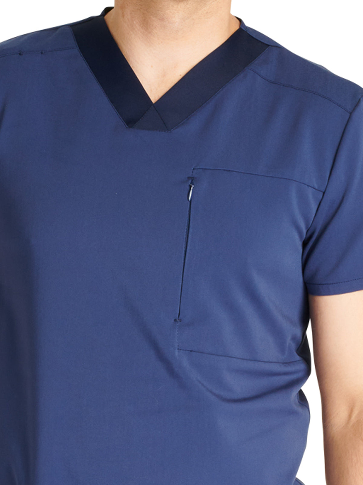 Men's V-Neck Scrub Top