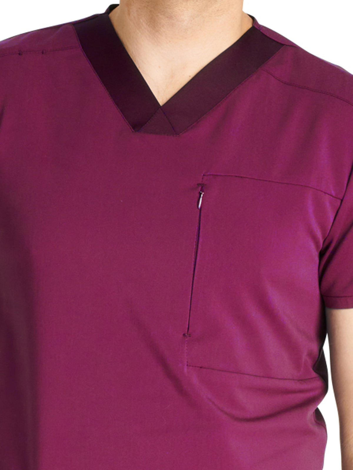 Men's V-Neck Scrub Top