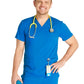 Men's V-Neck Scrub Top