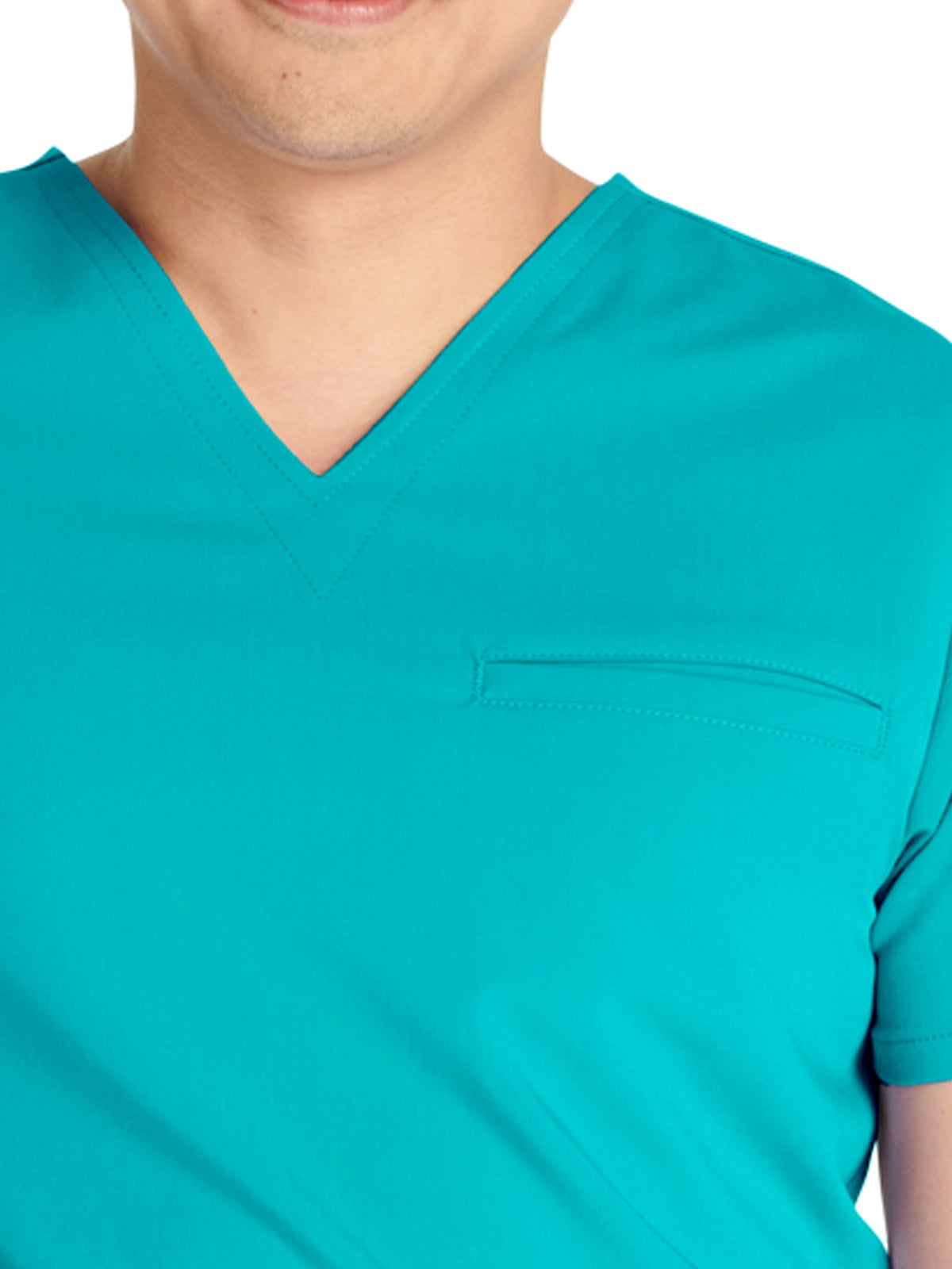 Men's V-Neck Scrub Top