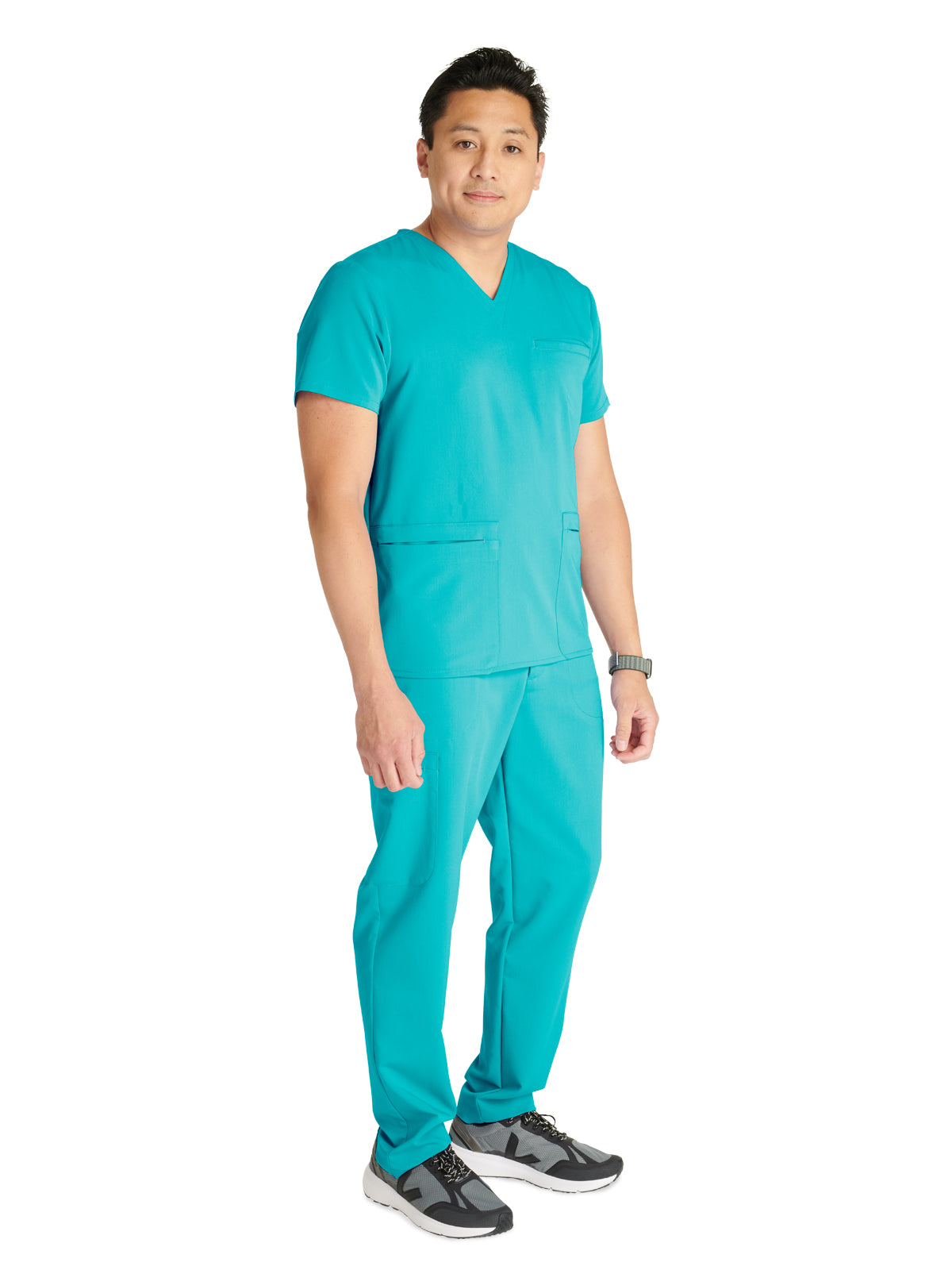 Men's V-Neck Scrub Top