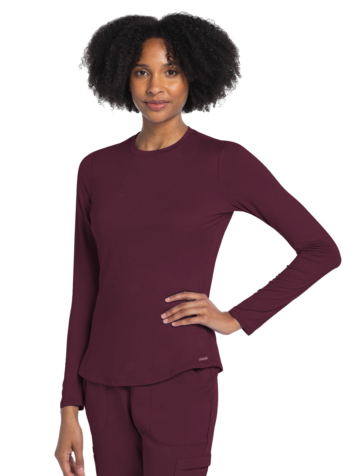 Women's Pocketless Underscrub Tee