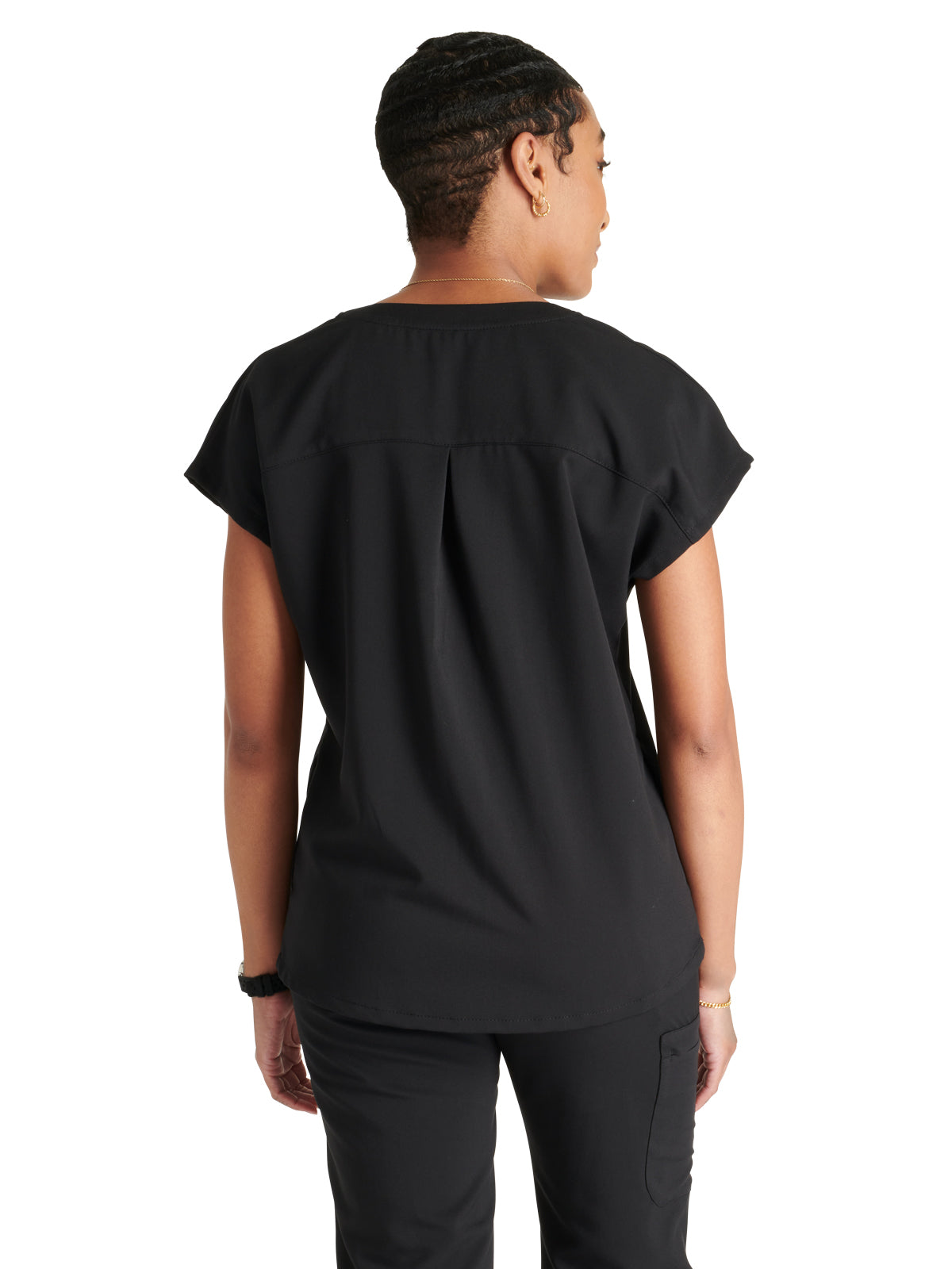 Women's V-Neck Scrub Top