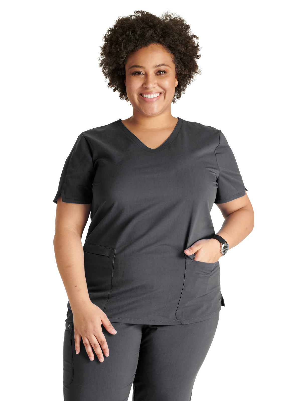 Women's V-Neck Scrub Top