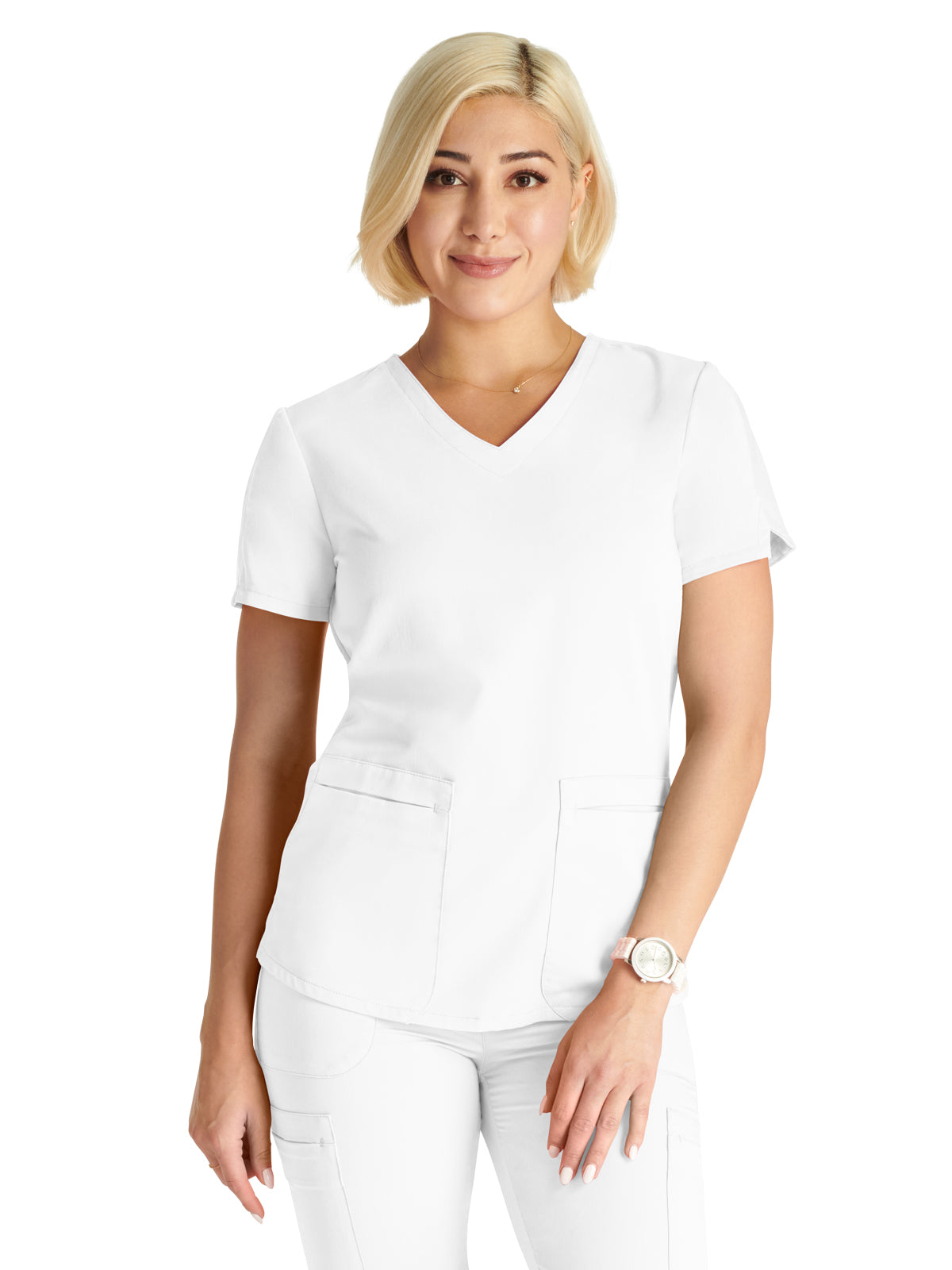 Women's V-Neck Scrub Top