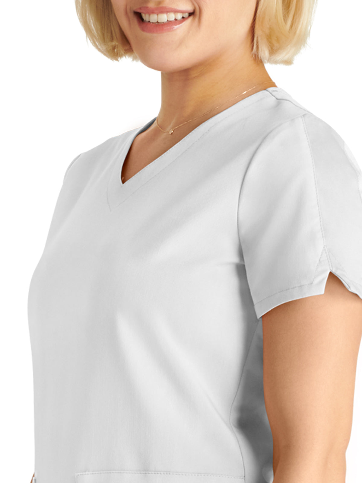 Women's V-Neck Scrub Top