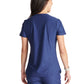 Women's 2-Pocket Contemporary V-Neck Scrub Top