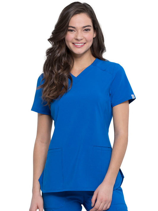 Women's 2-Pocket V-Neck Scrub Top