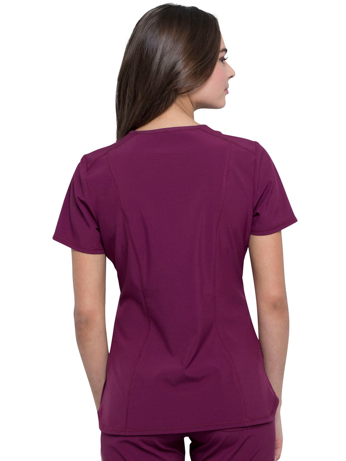 Women's 2-Pocket V-Neck Scrub Top