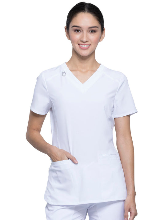 Women's 2-Pocket V-Neck Scrub Top