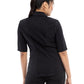 Women's Elbow Length Sleeved 3 Pocket Polo Shirt