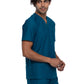 Men's Contouring Tuckable V-Neck Scrub Top