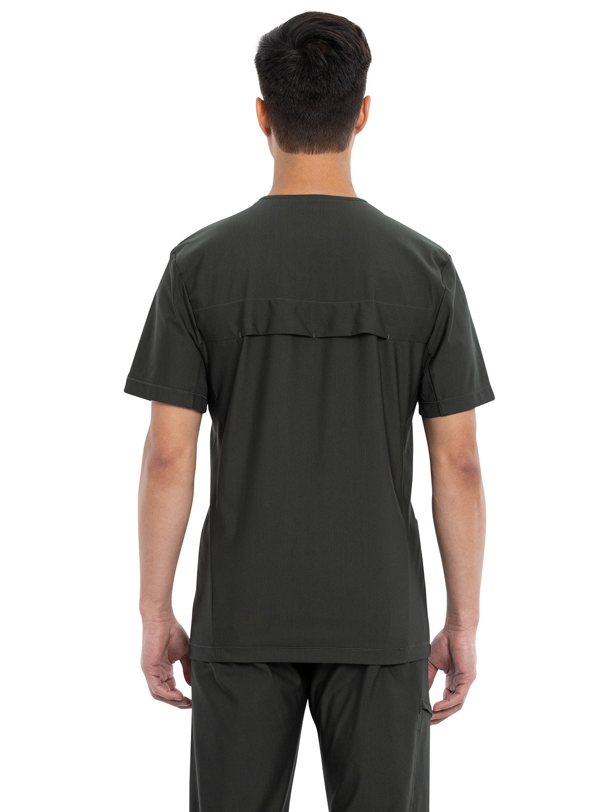 Men's Contouring Tuckable V-Neck Scrub Top