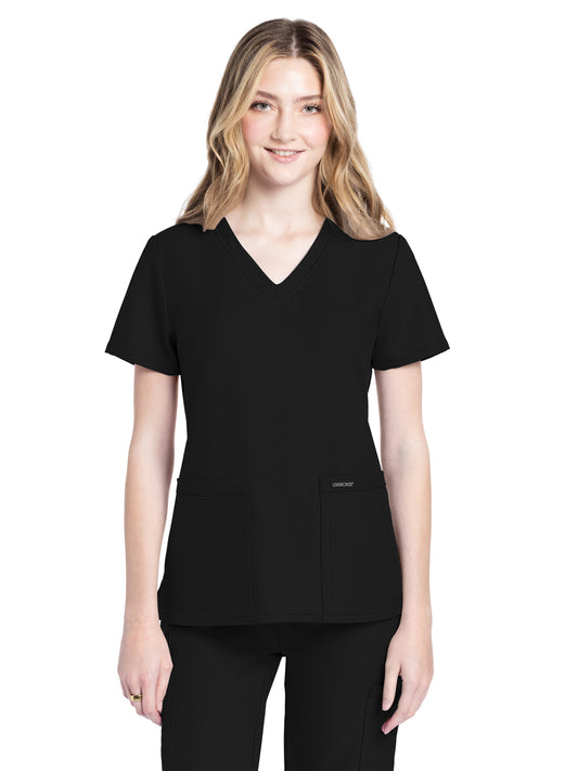 Women's 2-Pocket V-Neck Top