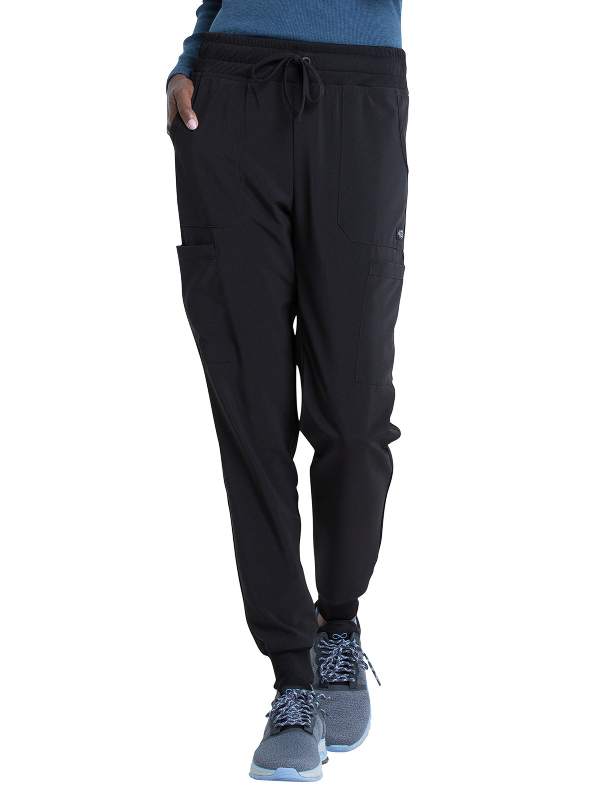 Women's 6-Pocket Mid Rise Jogger Pant