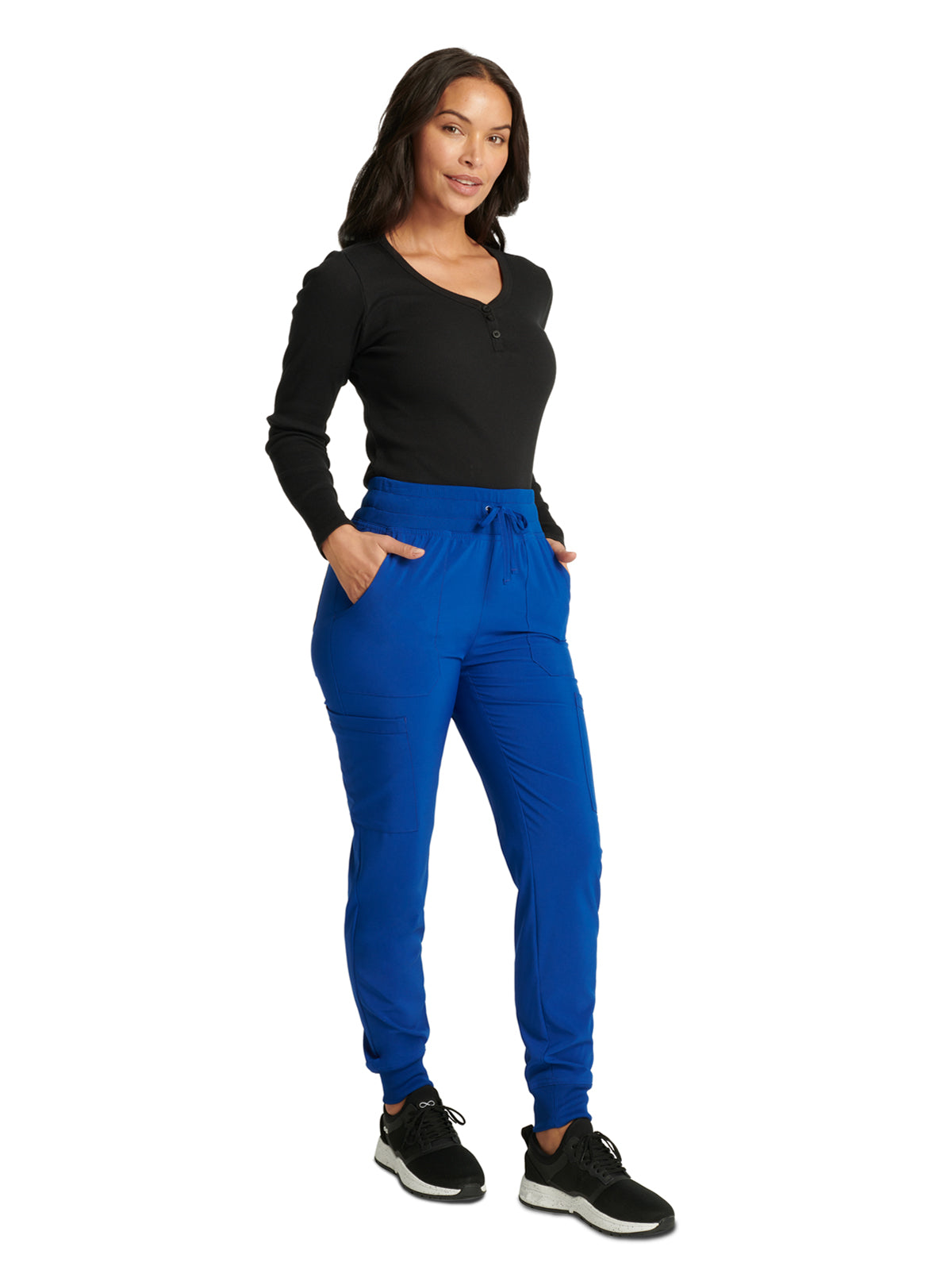 Women's 6-Pocket Mid Rise Jogger Pant