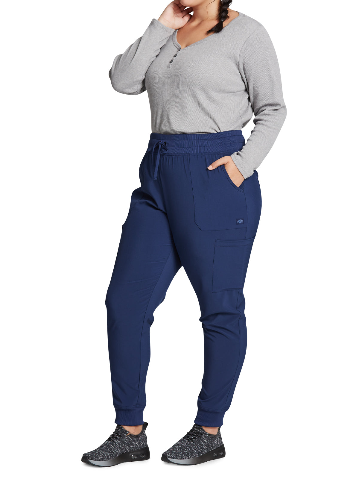 Women's 6-Pocket Mid Rise Jogger Pant