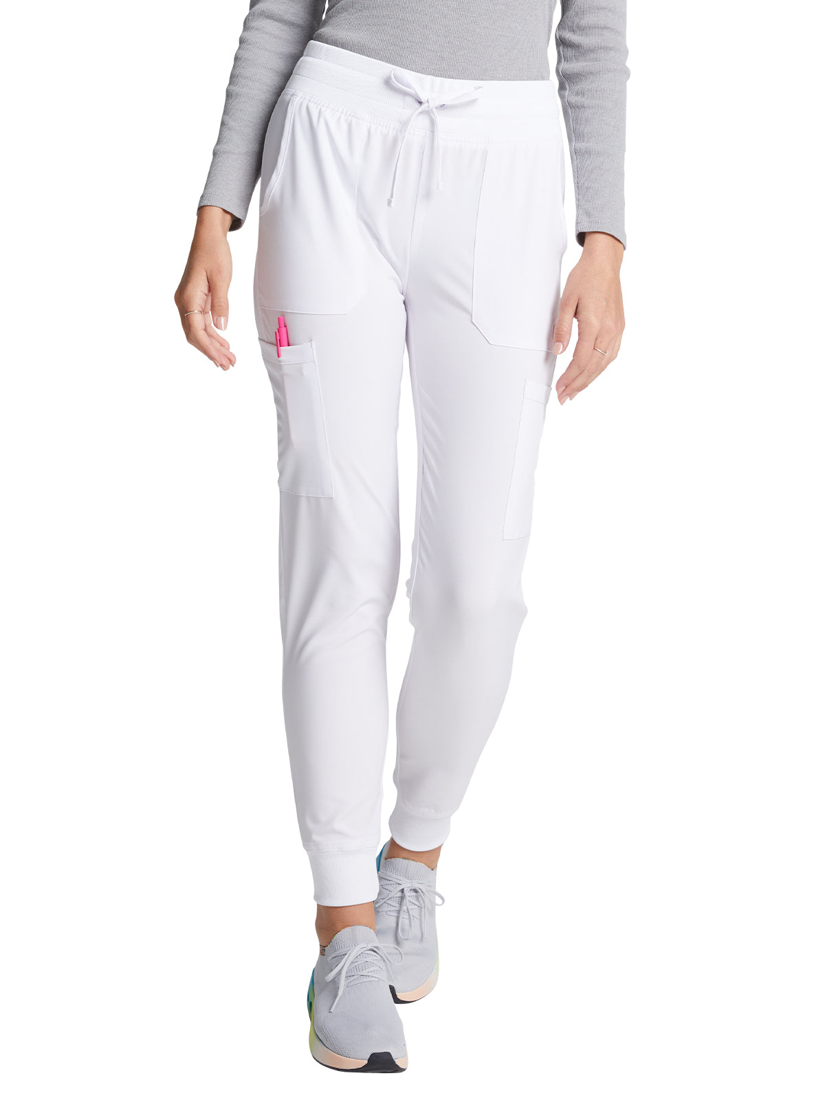 Women's 6-Pocket Mid Rise Jogger Pant