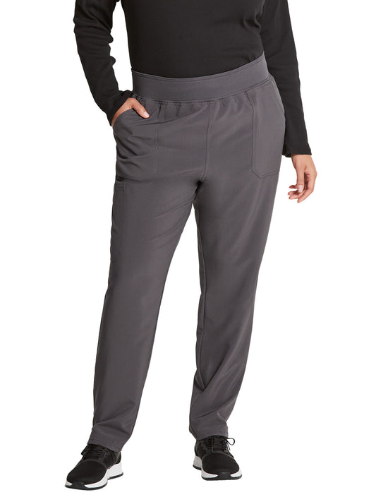 Women's Mid Rise Tapered Leg Pull-on Pant