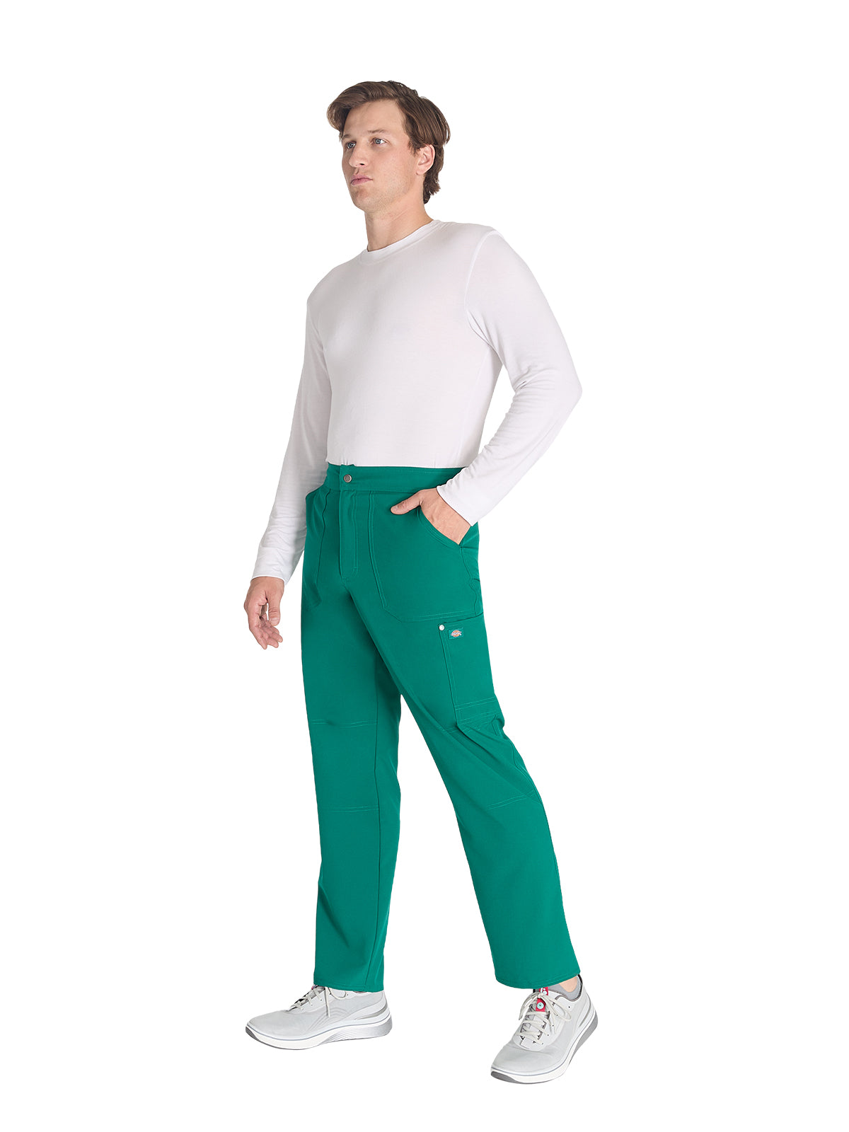 Men's 4-Pocket Zip Fly Scrub Pant