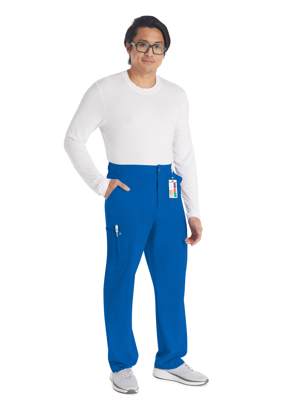 Men's 4-Pocket Zip Fly Scrub Pant