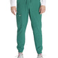 Men's 6-Pocket Mid Rise Scrub Pant