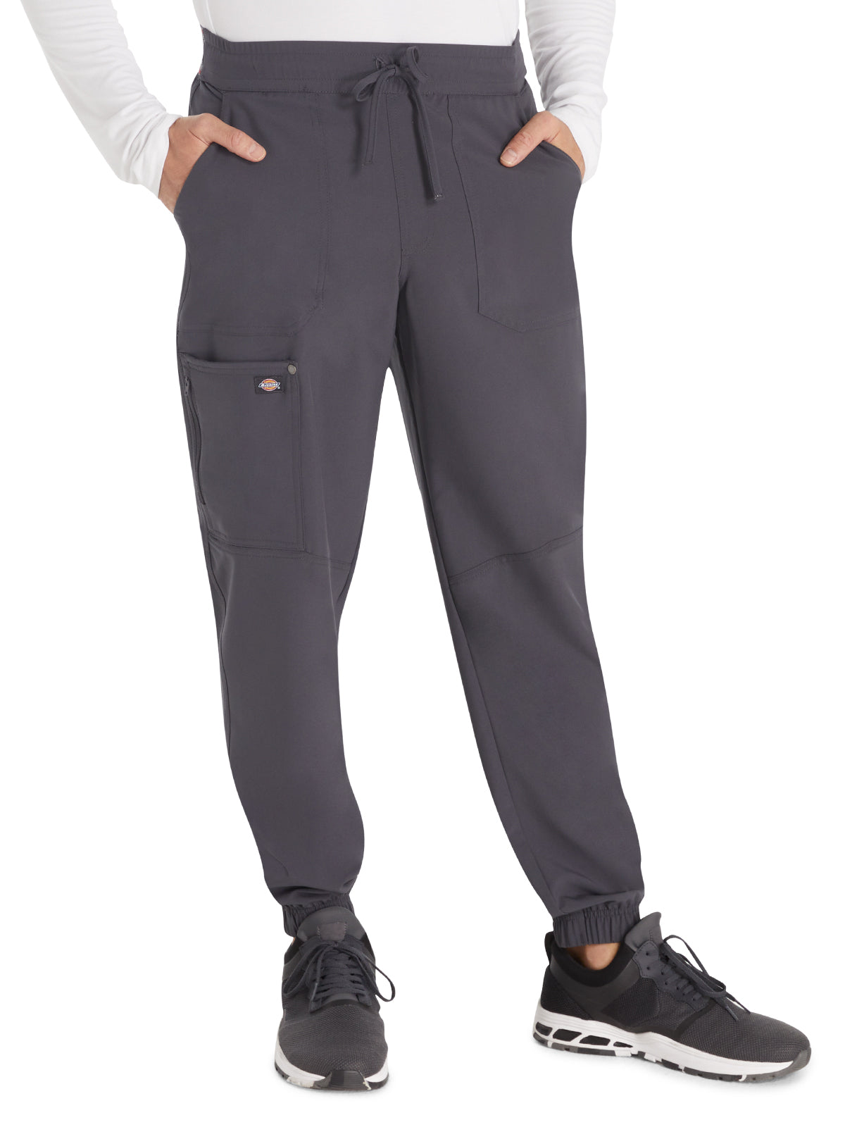 Men's 6-Pocket Mid Rise Scrub Pant