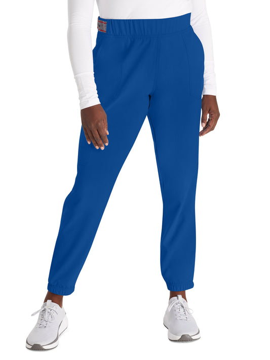 Women's 5-Pocket Tapered Leg Scrub Pant