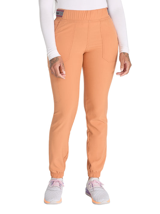 Women's 5-Pocket Tapered Leg Scrub Pant