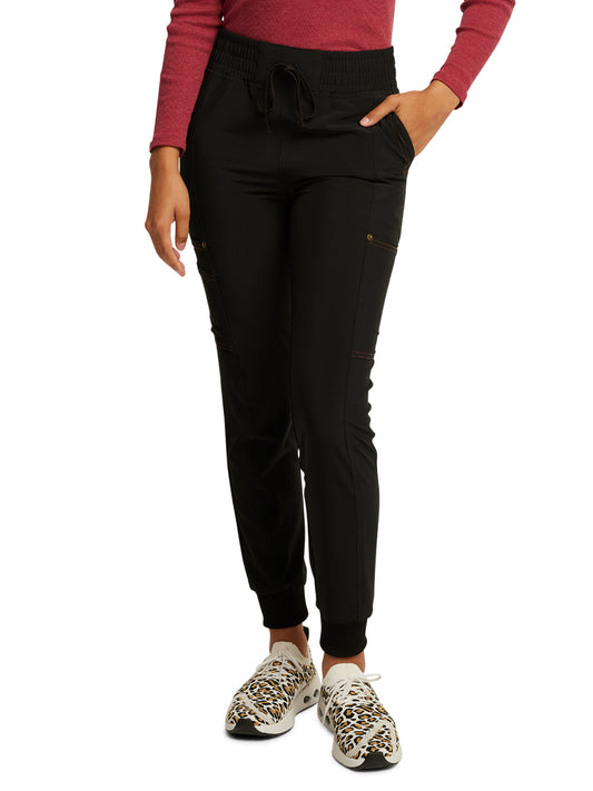 Women's 7-Pocket Mid Rise Jogger Pant