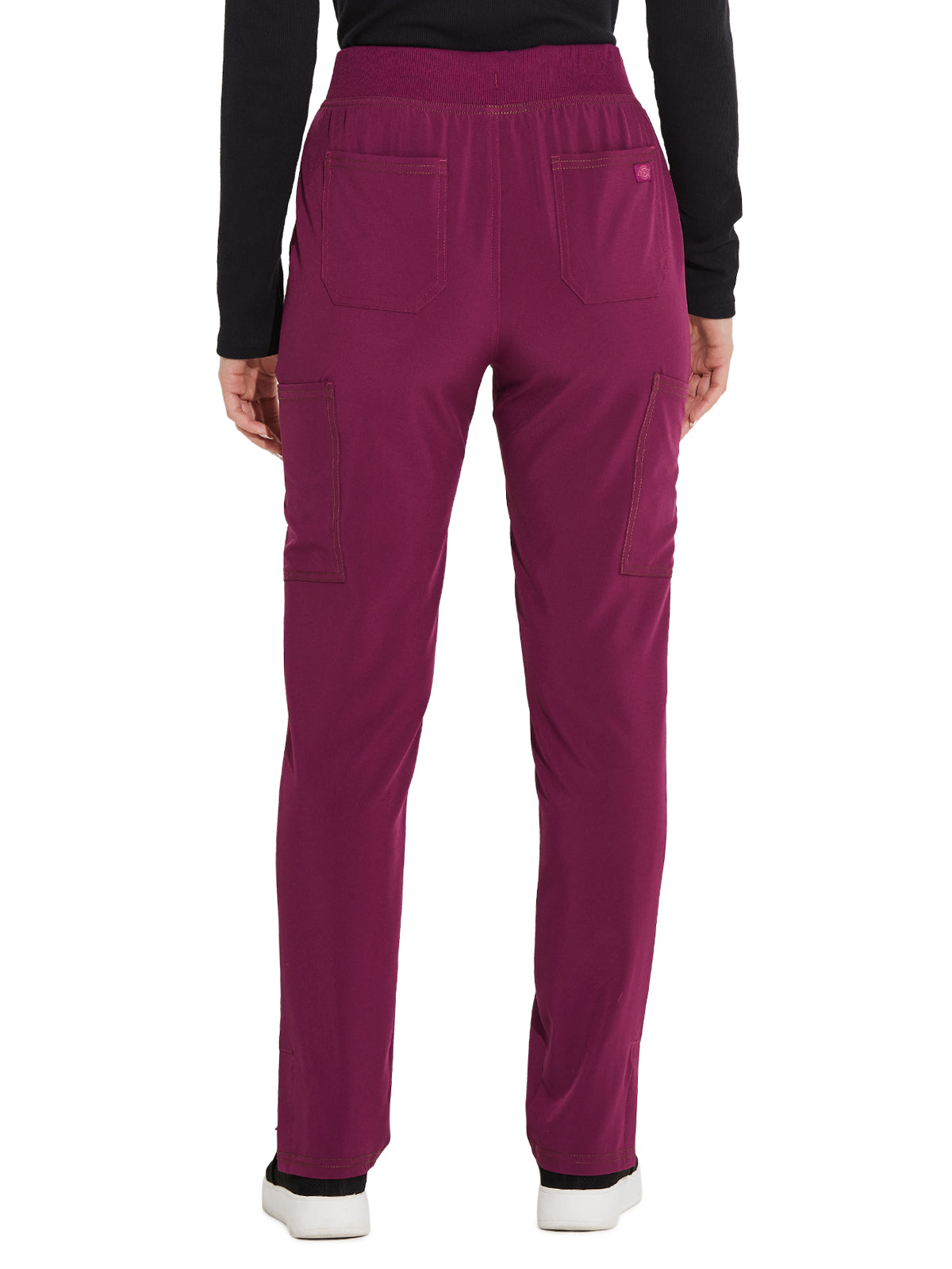 Women's 7-Pocket Mid Rise Tapered Leg Pant