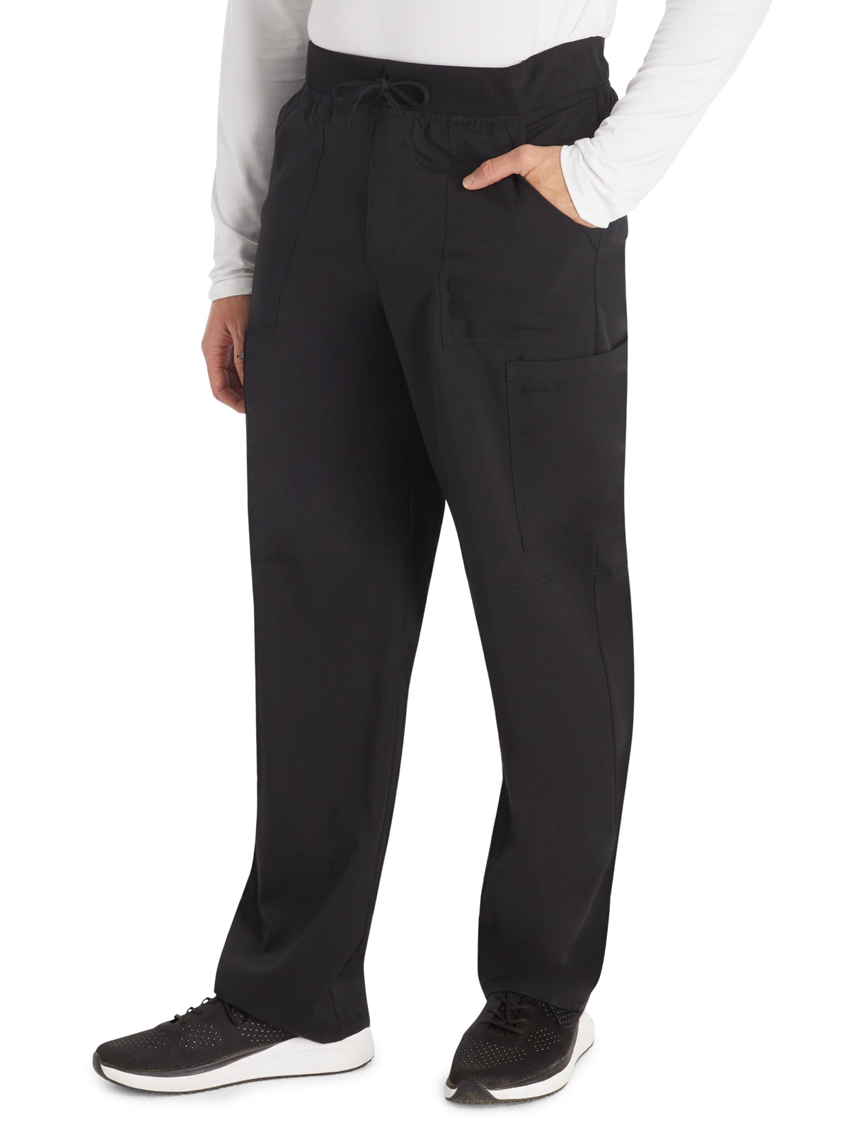 Men's 6-Pocket Straight Leg Scrub Pant