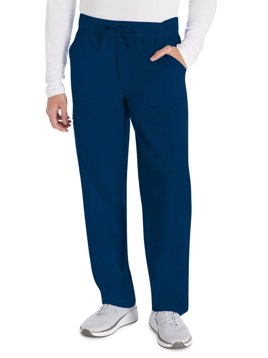 Men's 6-Pocket Straight Leg Scrub Pant