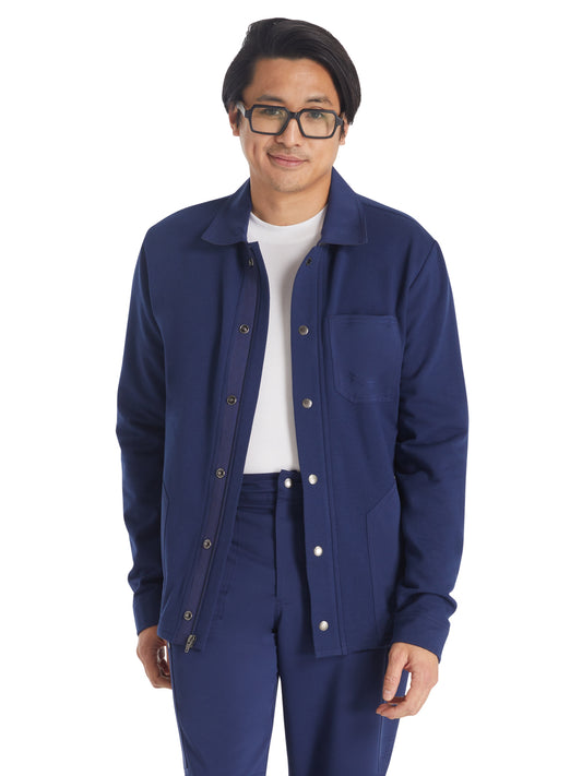 Men's 3-Pocket Zip Front Fleece Jacket
