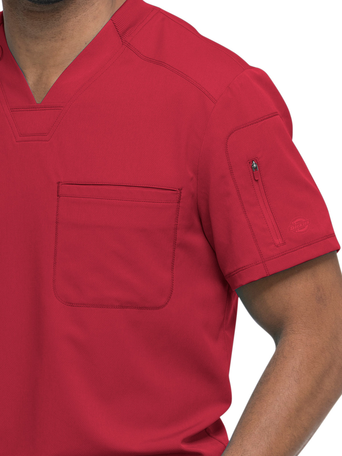 Men's 2-Pocket Tuckable Scrub Top