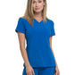 Women's 2-Pocket Contemporary V-Neck Scrub Top