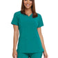 Women's 2-Pocket Contemporary V-Neck Scrub Top