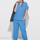 Women's 2-Pocket Contemporary Scrub Top