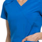 Women's 2-Pocket Contemporary Scrub Top