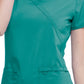 Women's 2-Pocket Contemporary Scrub Top