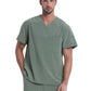 Men's 1-Pocket Tuckable V-Neck Scrub Top