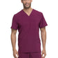 Men's Four-Pocket V-Neck Scrub Top