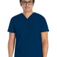 Men's 4-Pocket V-Neck Scrub Top