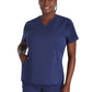 Women's 4-Pocket V-Neck Scrub Top