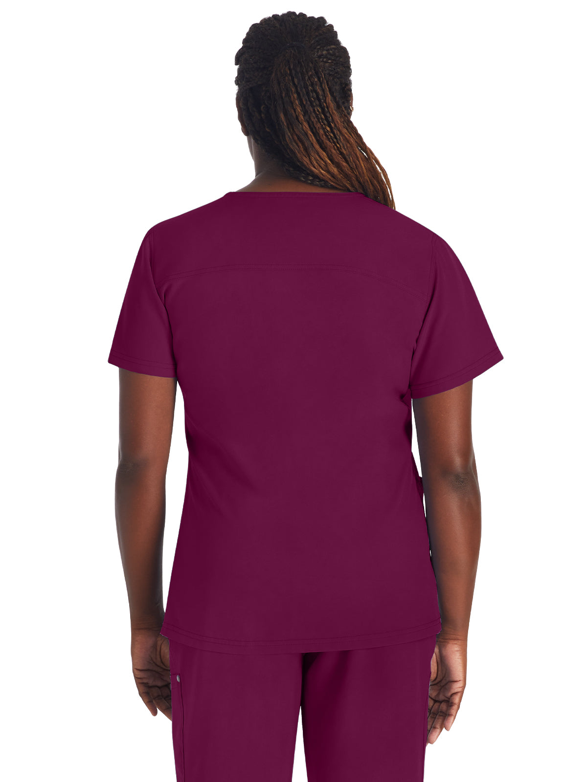 Women's 4-Pocket V-Neck Scrub Top