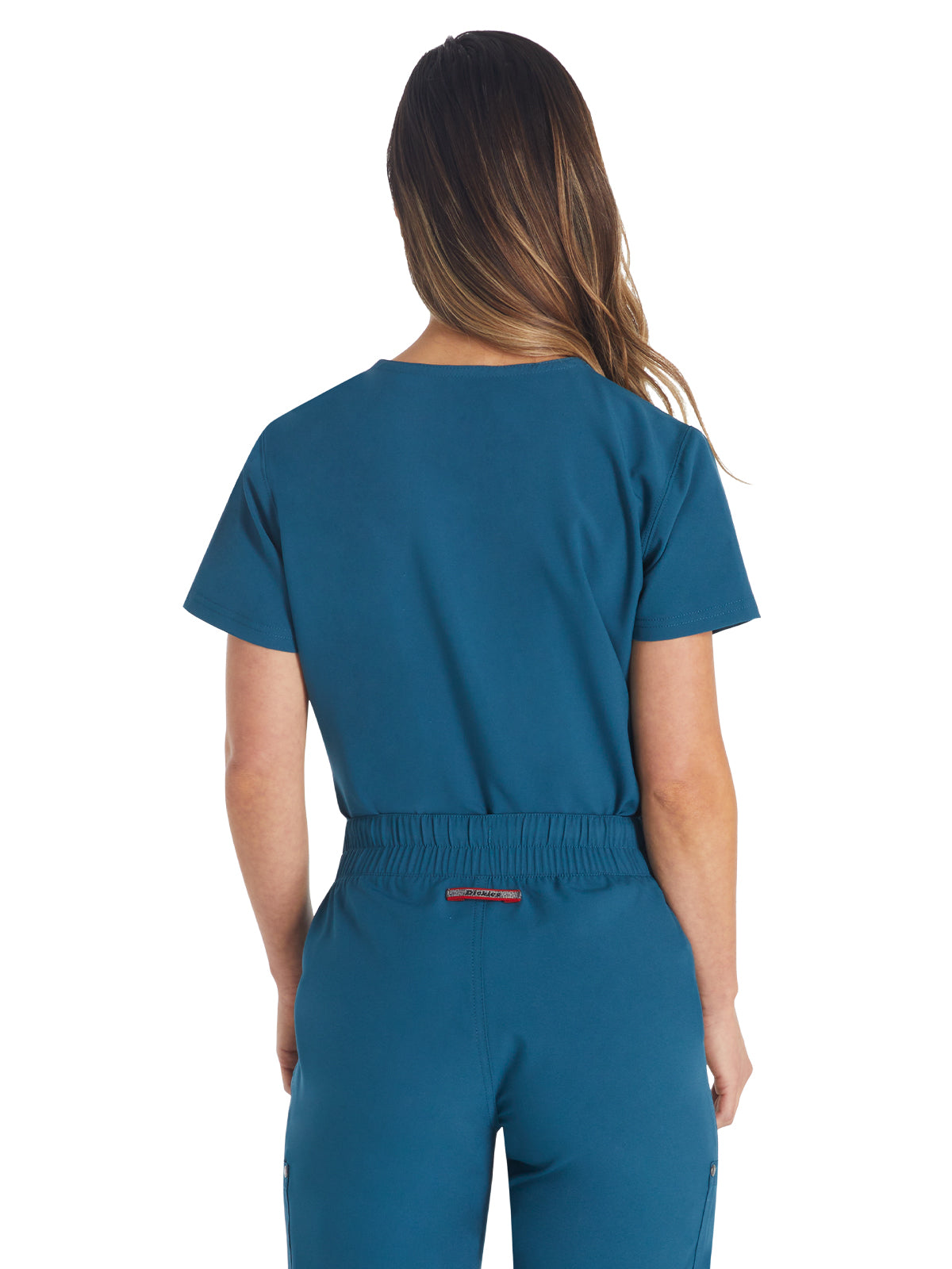 Women's 1-Pocket Henley Scrub Top