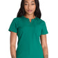 Women's 1-Pocket Henley Scrub Top