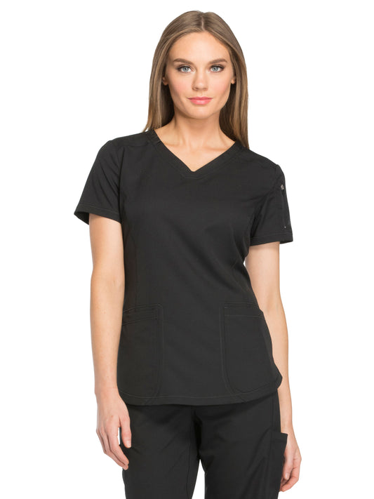 Women's 3-Pocket V-Neck Scrub Top