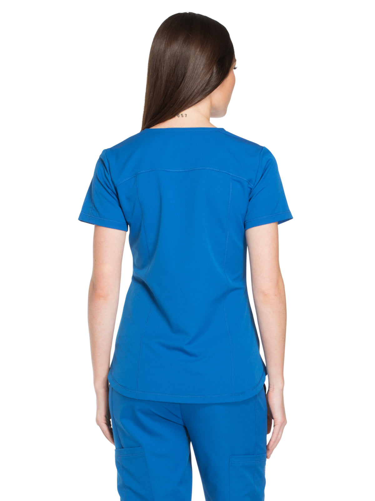 Women's 3-Pocket V-Neck Scrub Top